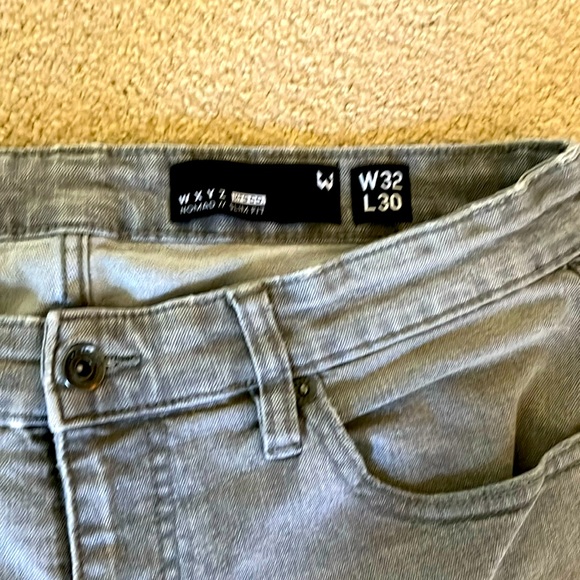 men's gray jeans - Picture 1 of 4